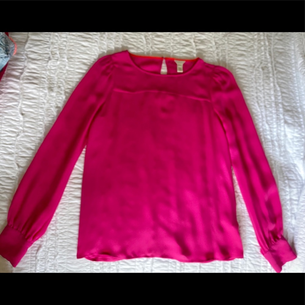 LIKE NEW - 100% Silk JCrew Top